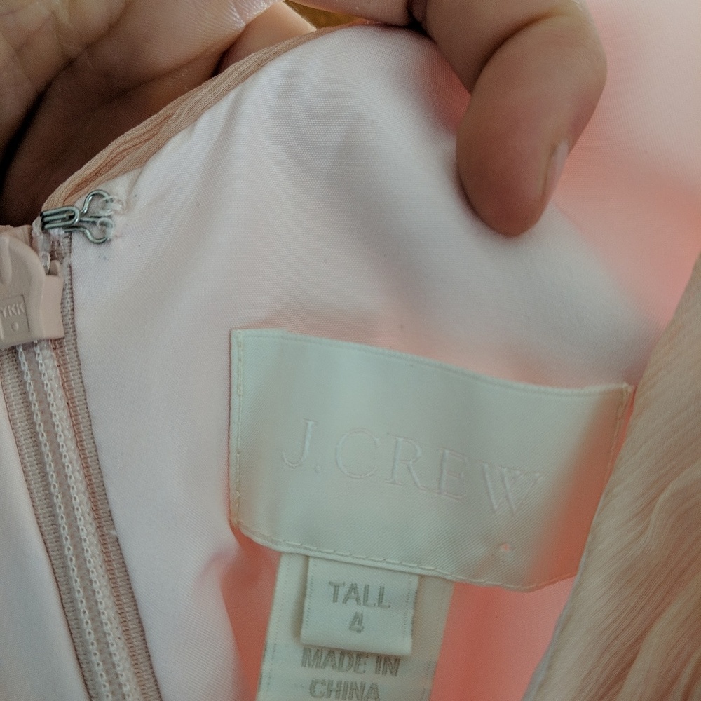 JCrew silk chiffon bridesmaid dress - Picture 2 of 2